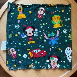 Little Sleepies Disney Christmas Party Pet Bandana M/L—Like New